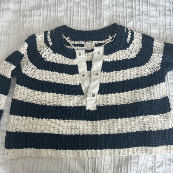 Pilcro Anthropologie striped sweater Petites Small - Picture 3 of 7